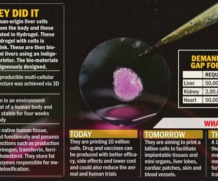 Pandorum Technologies Creates India’s First 3D Printed Artificial Human Liver Tissue