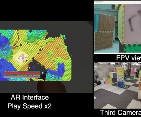 (Paper) An Augmented Reality Interaction Interface for Autonomous Drone