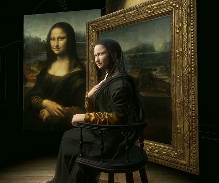 ‘Mona Lisa’ Gets Envisioned In 3D At The Louvre’s Massive Da Vinci Exhibition