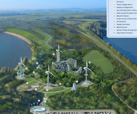 World’s First Wind Turbine Amusement Park is Dutch-Made, Everyone-Approved