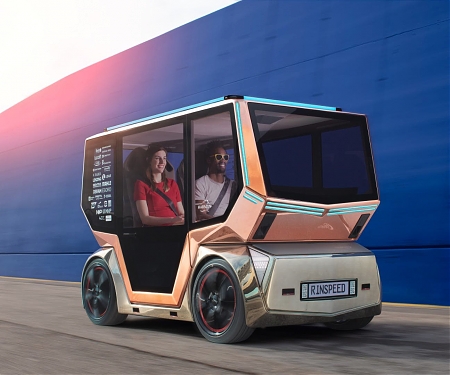 Rinspeed Shrinks Its Modular, Self-Driving Pod Car - MicroSNAP System