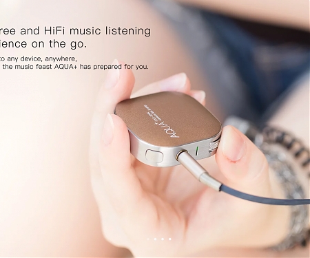 The World's Lightest Wireless Audio Amplifier - AQUA+ By Nexum