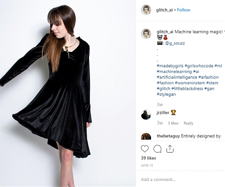 The World's First AI Fashion Brand - Glitch