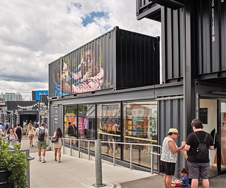 Shipping Container-Based Market Can be Moved When Required