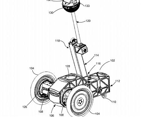 (Patent) Facebook Granted Patent for Self-Balancing Robot