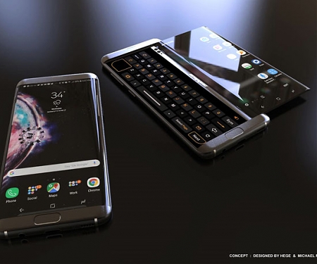 Samsung Oxygen Concept Smartphone Features Slide-Out QWERTY Keyboard