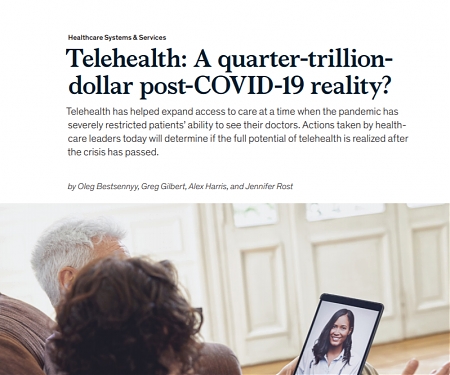 (PDF) Mckinsey - Telehealth : A Quarter-Trillion-Dollar Post-COVID-19 Reality ?