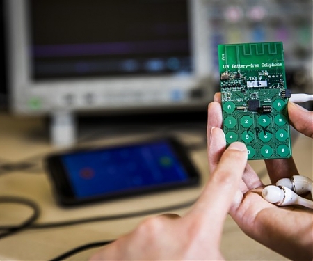 (Video) Building a Battery-Free Cellphone