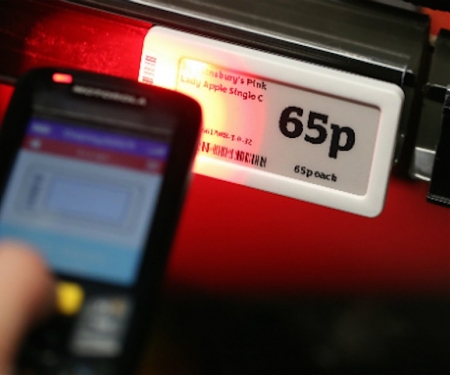Supermarket Ditches Paper Price Tags for Digital Ones