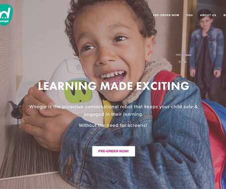 Children’s Voice-Activated AI Robot Personalizes Learning - Woogie