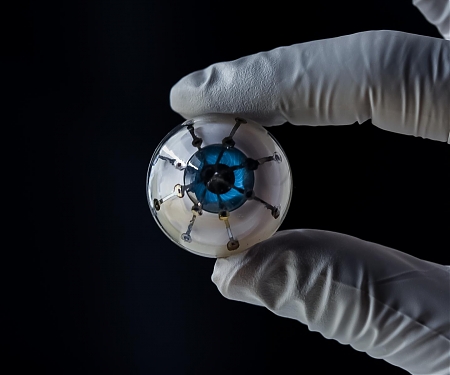 (Video) Fully 3D Printed An Array Of Light Receptors On A Hemisphere