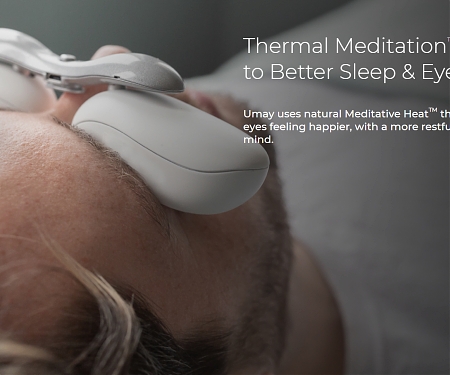 This Futuristic Eye-Mask Reverses the Effects of Excess Screen-Time - Umay Care