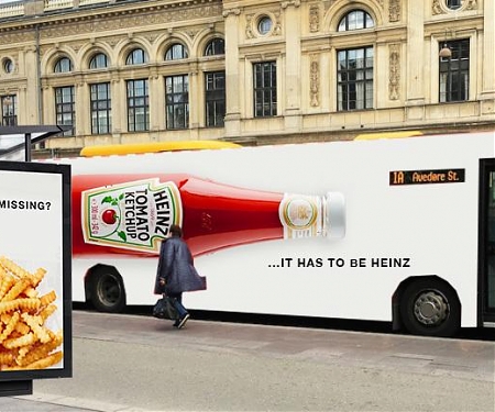 What's Missing ? Heinz Outdoor Advert