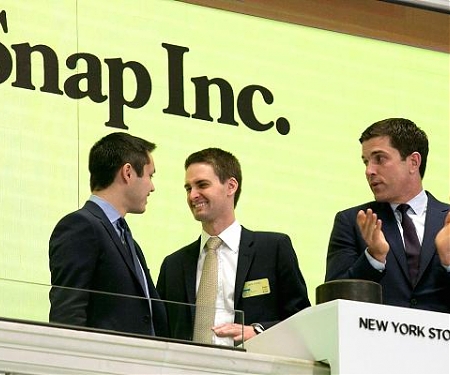 (Infographic) From AOL to Snapchat - Snap Shares Leap 44% in Trading Debut