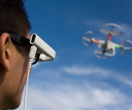 The Next Evolution in Wearable Displays - Vufine+