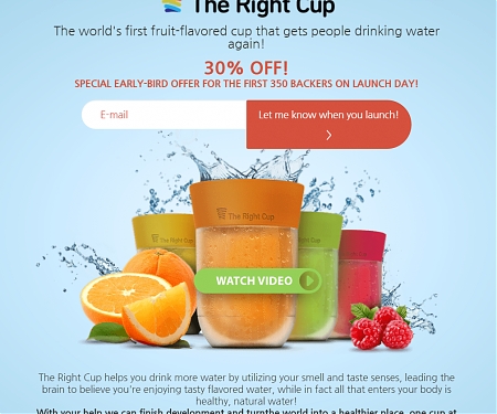 (Video) The Right Cup Uses Aromas to Fool You Into Drinking Plain Water