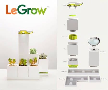LeGrow Smart Garden Is Like LEGO Blocks for Growing Plants