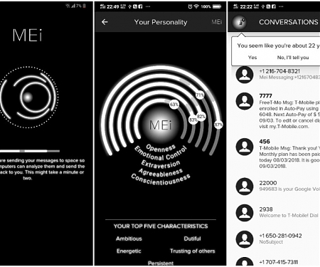 Mei Uses AI to Improve Relationships by Analyzing Text Messages