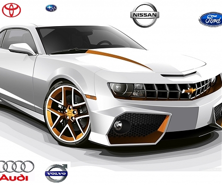 (Infographic) 14 Car Companies Control A Combined 60 Brands
