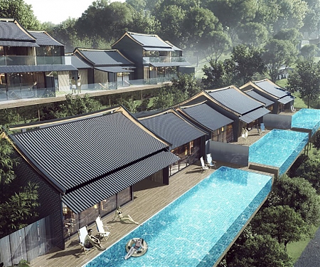 Aedas References Traditional Chinese Architecture with Plans for Luxury Resort and Hotel