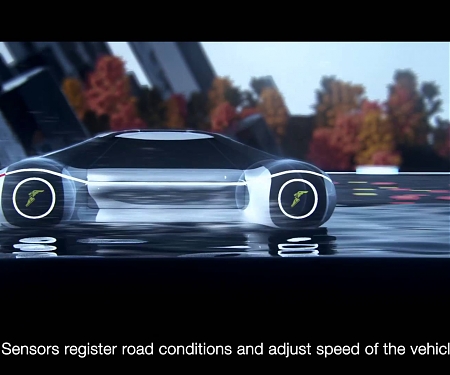 (Video) Goodyear Reveals Futuristic Concept Tires for Autonomous Cars - Eagle 360