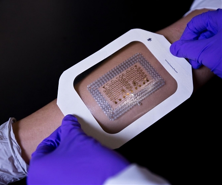 Researchers Develop New Way to Produce Flexible Electronic Skin Patches