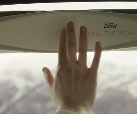 (Video) Ford "Feel The View" - A Smart Window for Blind Passengers