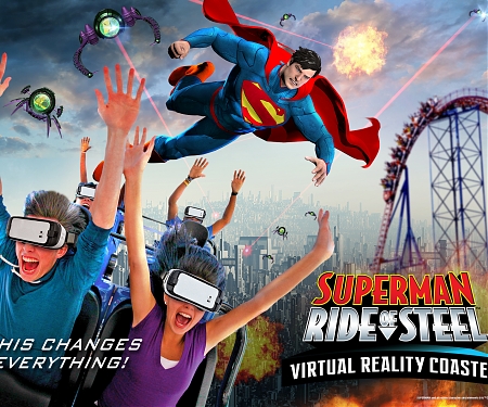 Samsung and Six Flags Collaborate on More VR-Infused Roller Coasters