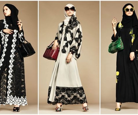 Dolce & Gabbana Launched a Line of Beautiful, High-End Hijabs and Abayas