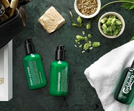(Video) Male Grooming Collection Beautifies Hair and Skin with Beer
