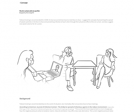 Blocker - The Air Curtain With Air Purifier