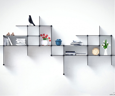 (Video) Up The Wall : A Shelving System You Can Design