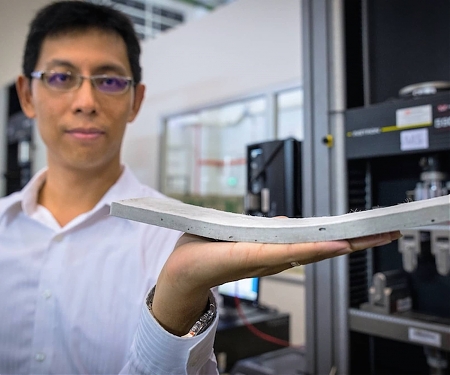 Next-Gen Concrete Bends Instead of Cracking