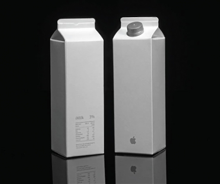 If Apple Made Milk, and Other Super-Cool Imaginary Product Packaging
