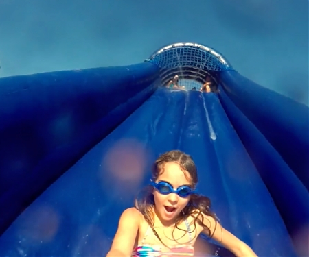 (Video) Nivea Unveils The SunSlide : A Water Slide That Applies Suncream