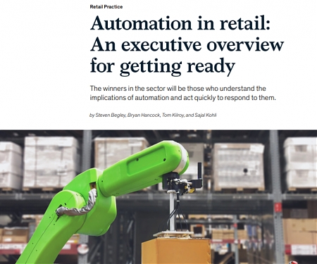 (PDF) Mckinsey - Automation in Retail : An Executive Overview for Getting Ready