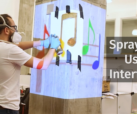 (Paper) MIT CSAIL  - Sprayable Sensors Make Any Surface Interactive