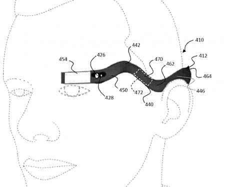 (Patent) The New Google Glass Could Look Like A Monocle