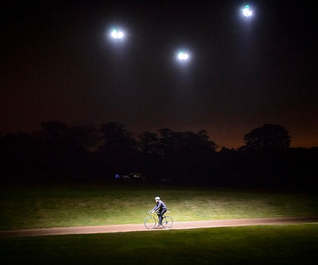 On A Dark Street, You Can Summon These Drones To Light Your Way Home - Fleetlights