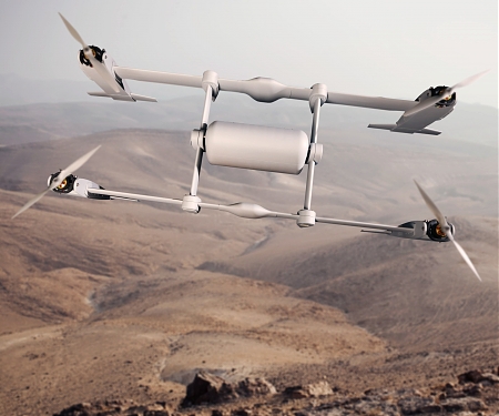 Bell's New, Self-Flying Cargo Drone Hauls a Heavy Load - Bell's APT 70