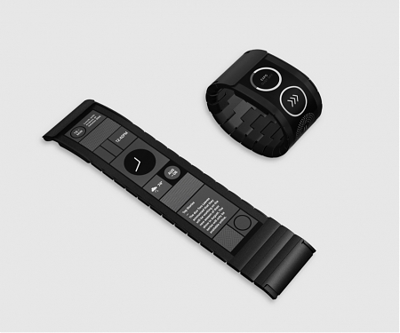 The Polyera Wove Band is a Smartwatch with the First-Ever Bendable Digital Screen
