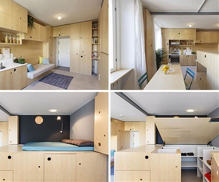 This Small Apartment Is Filled With Creative Ideas To Maximize Living Space