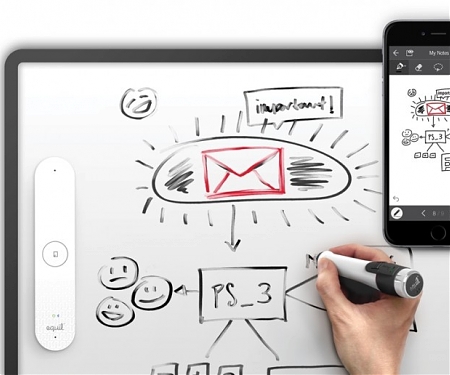 Equil Smartmarker Captures, Digitizes and Streams Whiteboard Notes