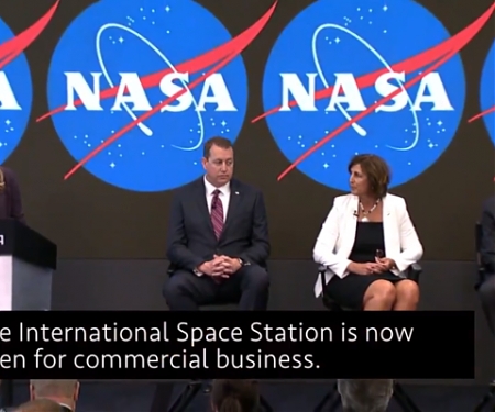 (Paper) NASA is Opening the International Space Station to Private Astronauts