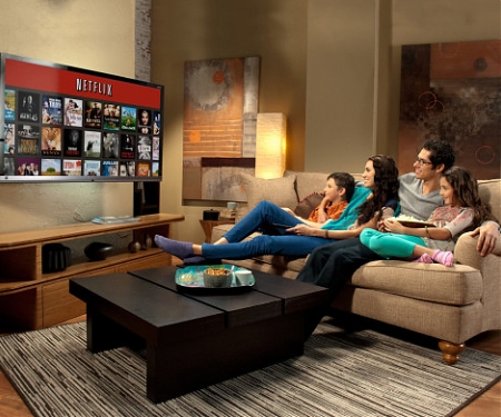 Netflix Users Revert to the Big Screen After Signing Up