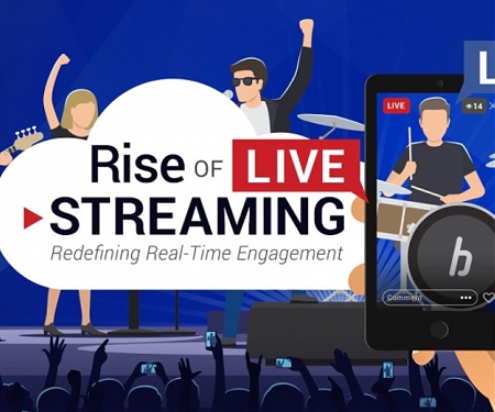 (Infographic) Rise of Live Streaming : Trends & Marketing Tips