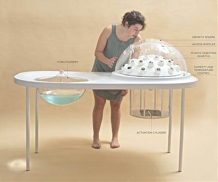 (Video) Fungi Mutarium Fuses Plastic and Fungi Into Foodstuff