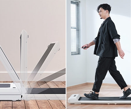 This 180° Foldable Treadmill is a Space-Saving Alternative - The WalkingPad S1
