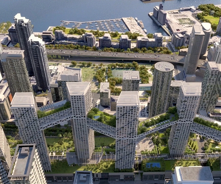 Skybridge-Linked Toronto Towers will Create a Community in the Sky