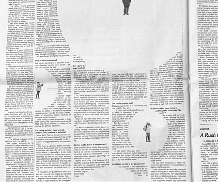 Wondering About Social Distancing By New York Times